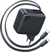 A versão europeia da Baseus lançou o EnerCore CJ21 Retractable Charger 67W USB-C. (Fonte da imagem: Baseus)