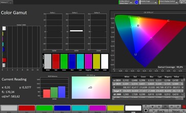 Espaço de cores (perfil: profissional, espaço de cores de destino: sRGB)