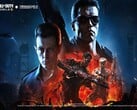 Imagem promocional oficial da parceria da 7ª temporada de Call of Duty: Mobile com o filme “O Exterminador do Futuro 2: O Julgamento Final”.