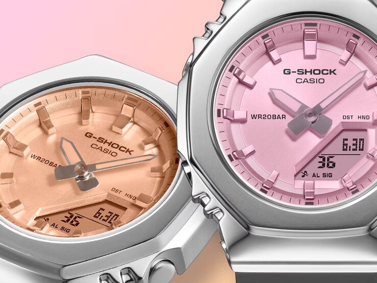 O relógio Casio G-Shock GM-S2110SR-1A