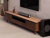A Creative apresenta o Stage Pro, uma barra de som equipada com um subwoofer externo. (Fonte da imagem: Creative Technology)