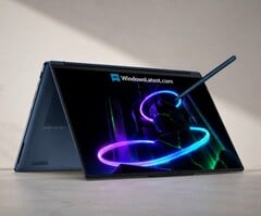 O Lenovo Yoga 9n 2 em 1 deve ser um dos primeiros conversíveis a incorporar a tecnologia Nvidia RTX Spark.