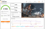 Fire Strike (plugado, modo High Performance)