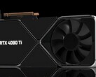 Uma placa gráfica Nvidia de alta qualidade sem nome, utilizando a GPU AD102, apareceu online (imagem através da Lei de Moore está morta)