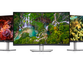 A Dell introduziu novos monitores de 27 e 32 polegadas em sua linha UltraSharp. (Fonte de imagem: Dell)