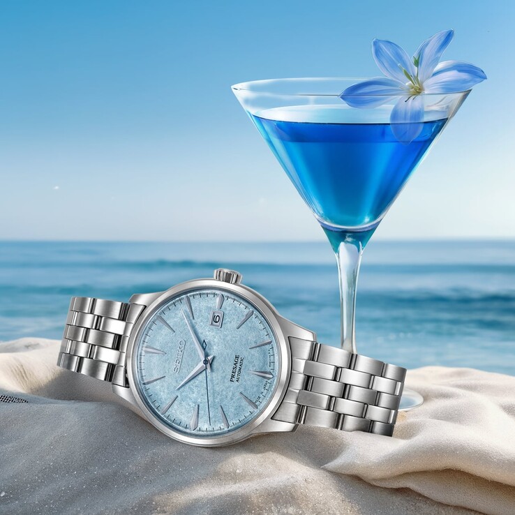 O relógio Seiko Presage Cocktail Time Maya Bay Limited Edition. (Fonte da imagem: Seiko)