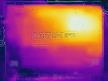 Desenvolvimento de calor - Fundo (ocioso)