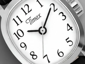 Os novos relógios Timex Cavatina Mini têm mostradores simples e minimalistas.