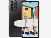 A Samsung Galaxy A23 5G em uma de suas três opções de cores. (Fonte da imagem: Samsung)