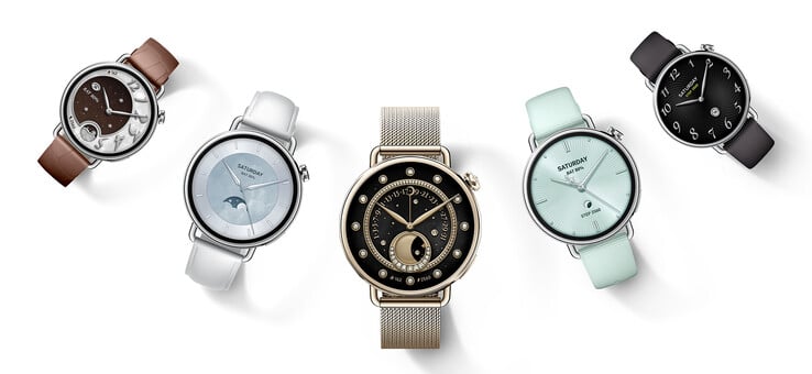 A Xiaomi vende o Watch S4 41 mm com vários acabamentos na China. (Fonte da imagem: Xiaomi)