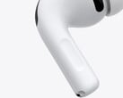 Diz-se que os próximos fones de ouvido AirPods Pro trarão uma atualização na câmera em relação aos AirPods Pro 3 mostrados aqui. 