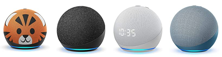 Os novos alto-falantes Echo e Echo Dot. (Fonte: Amazon)