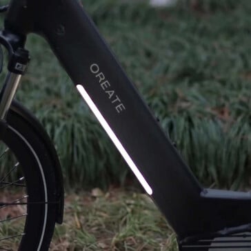 Essa luz também pode ser usada fora da bicicleta