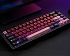 Preto com um toque de rosa: Esquema de cores do PC com teclado tudo-em-um. (Fonte da imagem: Rakeydo via Kickstarter)