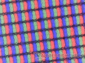 Matte subpixel array