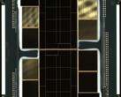 Foto de molde Intel Ponte Vecchi Xe HPC. (Fonte da imagem: Raja Koduri no Twitter)