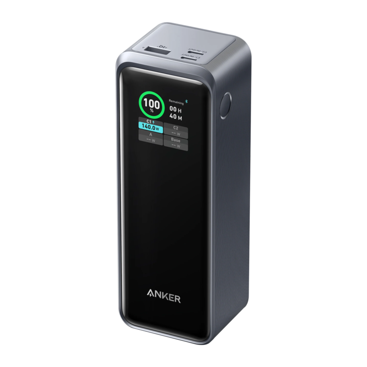 Banco de potência Anker Prime 27.650 mAh (250W). (Fonte da imagem: Anker)