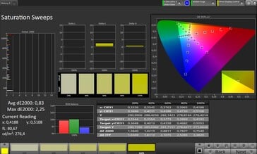 Saturação de cores (perfil: Professional, espaço de cores de destino: sRGB)