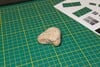 As pedras também podem ser gravadas, mas o efeito depende muito do material original