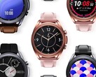 O próximo Galaxy Watch and Watch Active smartwatches terá visores redondos. (Fonte de imagem: Samsung)