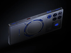 O RedMagic 11 Pro Plus está novamente no topo do ranking de telefones emblemáticos. Na foto: uma imagem promocional do smartphone. (Fonte da imagem: Nubia)