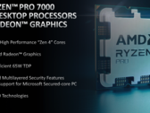 A AMD lançou três novos processadores da marca "Pro" baseados no Zen 4 para desktops (imagem via AMD)