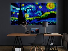 Você pode sincronizar as luzes inteligentes Twinkly Squares ao seu jogo usando Razer Chroma RGB ou Omen Light Studio. (Fonte de imagem: Twinkly)