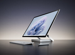 É discutível que o Surface Studio 2+ esteja desatualizado no lançamento. (Fonte de imagem: Microsoft)