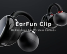 Os novos Clip buds. (Fonte da imagem: EarFun)