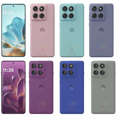 O Edge 60 e o Edge 60 Pro, de cima para baixo (Fonte da imagem: via WinFuture)