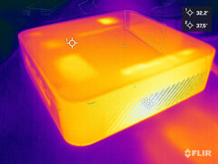 Desenvolvimento de calor durante o teste de estresse