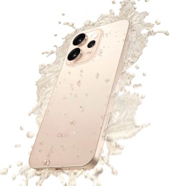 O Oppo Reno 15 Pro Max vem com certificação IP69. (fonte da imagem: Oppo)
