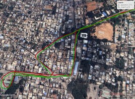 Test drive de navegação na estrada