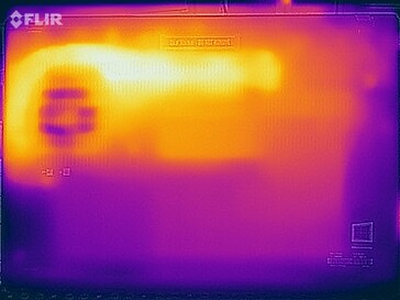 Mapa de calor sob carga - Fundo