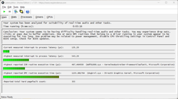 LatencyMon - Visão geral
