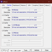 Caches CPU-Z