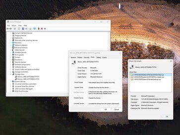 O novo driver nvmedisk.sys é usado após os ajustes mencionados acima.