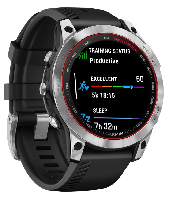 O Porsche x Garmin Epix 2 smartwatch. (Fonte de imagem: Porsche Design)