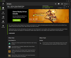 Nvidia GeForce Game Ready Driver 566.36 details (Fonte da imagem: Own)