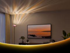 A Govee está prestes a lançar mundialmente a Uplighter Floor Lamp (foto). (Fonte da imagem: Govee)
