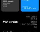 Android mIUI 13.0.2 com base 12 agora disponível para Xiaomi Mi 10T Pro (Fonte: Própria)