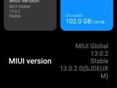 Android mIUI 13.0.2 com base 12 agora disponível para Xiaomi Mi 10T Pro (Fonte: Própria)