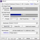 CPU-Z: Benchmark Modo Equilibrado