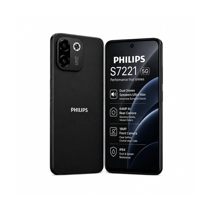 O Philips S7221 5G.