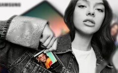 O Z Flip5 e o Tab S9 são apenas dois dos muitos dispositivos que devem aparecer no próximo evento Galaxy Unpacked. (Fonte da imagem: Samsung/@evleaks - editado)