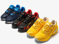 A colaboração Sega x Puma Capsule Collection Sonic Racing Crossworlds na foto (fonte da imagem: Puma)