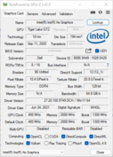 Informações sobre o sistema: GPU-Z