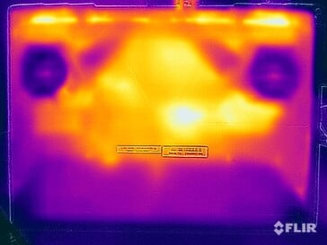 Teste de estresse de temperatura da superfície (parte inferior)