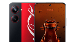 A edição 10 Pro 5G da Coca-Cola. (Fonte: Realme)