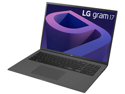 O LG Gram 17 (17Z90Q-G.AA56G), fornecido pela LG Alemanha.
